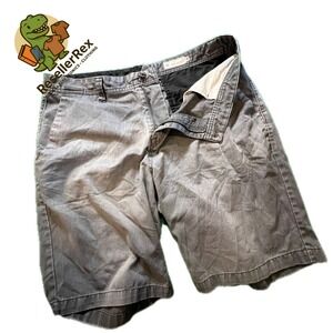 Volcom Men's‎ Size 38 Gray Cargo Shorts Chino Casual Walk Shorts